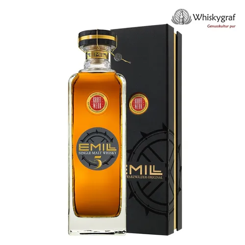 EMILL Kraftwerk Scheibel Single Malt Whisky 58,7%vol 0,7L von Emil Scheibel