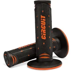 Circuit Equipment JUPITER Racing Gummigriffe, schwarz-orange für Männer