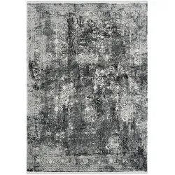 OCI DIE TEPPICHMARKE Läufer BESTSELLER CAVA – Eleganter Viskoseteppich für Ihr Wohnzimmer - Teppich, rechteckig mit Fransen, 80 cm x 250 cm, Höhe 8 mm – strapazierfähig und ideal für Fußbodenheizung, verleiht jedem Raum einen Hauch von Eleganz.