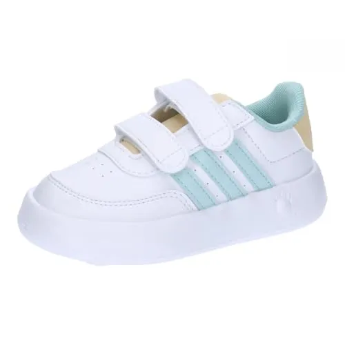 adidas Jungen Unisex Kinder Breaknet 2.0 Tennisschuhe - Laufschuhe mit Klettverschluss, ideal für aktive Kinder, aus atmungsaktivem Synthetik-Obermaterial für optimalen Komfort.