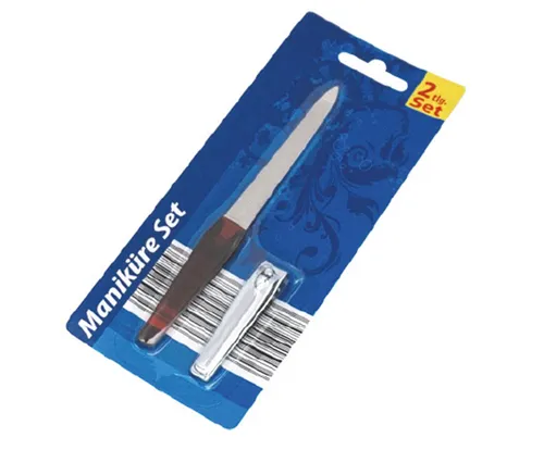 Maniküre Set Nagelfeile Nagelknipser Nagelpflege Pediküre