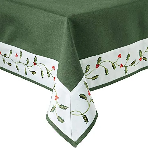 Erwin Müller Tischdecke grün 130x170 cm in grün von Erwin Müller