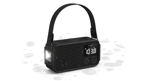 Philips TAR3500/00 Notfallradio (AM-Tuner, FM-Tuner, 3 W, Kurbelradio, LED-Leuchte, lauter SOS-Alarm + Blinkleuchte,USB-C, USB-A)