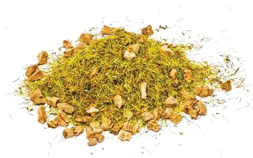 Statisches Gras, Alpenwiese mit Felsen, 2,5 mm