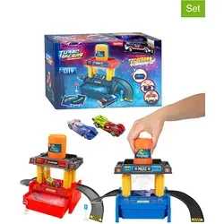Toi-Toys Turbo Racers Auto Waschgarage mit Farbwechsel-Auto