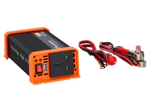 ALL RIDE Wechselrichter, 24V/300W, englischer Stecker