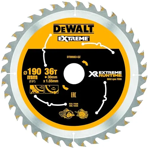 DeWalt DT99563-QZ Kreissägeblatt 190mm x 30mm 36D von DeWalt