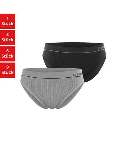 Nur Die 2er Pack Retro Slip Mehrfarbig - Funktionsunterwäsche aus besonders weicher Baumwolle, mit hohem Beinausschnitt für eine optisch verlängerte Silhouette und nahtloser Verarbeitung für maximalen Tragekomfort.