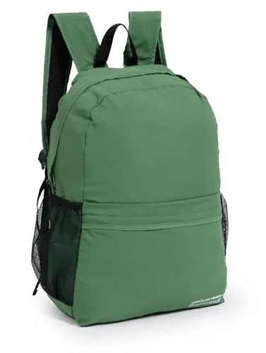 Hauptstadtkoffer - Foldable Backpack, Faltbarer Rucksack, Ripstop Fabric, Ultra Leicht Unisex Tagesrucksack, Green