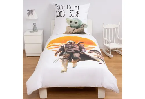 Disney Mandalorian Wendebettwäsche Set 140x200 von Disney