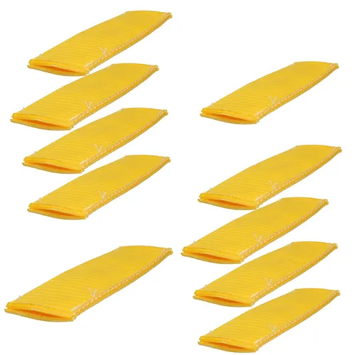 10er Pack Schwerlast Ratschengurt Verschleißhülsen LKW Zurrkantenschutz