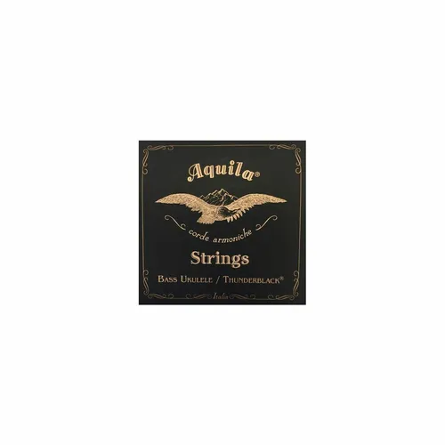 AQUILA Aquila Thunderblack Bass Ukulele Set, BGDAE, 23