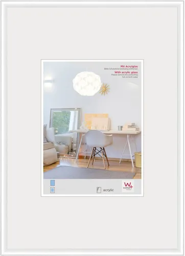 Walther Design Bilderrahmen Weiss 50 x 60 cm in weiß von Walther