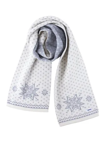 Kama Schal (Merinowolle) S23 - Weiß 160cm x 25cm - Eleganter Strickschal aus hochwertiger Merinowolle, ideal für stilvolle Winterlooks. Die zeitlose Farbe passt zu jedem Outfit und bietet langanhaltende Qualität. Maße: 25x160cm, One Size, 1 Stück.