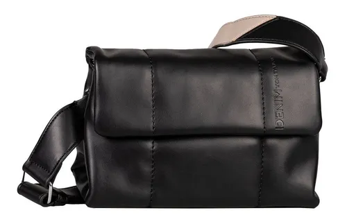 TOM TAILOR Denim Allya Umhängetasche Klein Schwarz - Stylische Umhängetasche aus hochwertigem Kunstleder mit 2 Hauptfächern und verstellbarem Schulterriemen, ideal für den modischen Alltag.