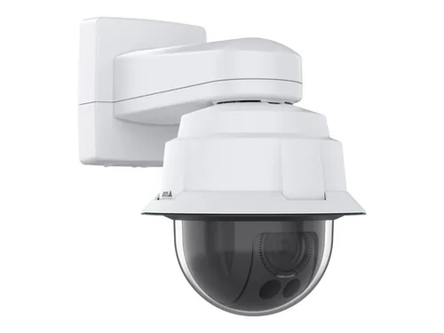 AXIS Q6088-E 4K IP-Kamera mit Laserfokus und KI-Analysen - Hochauflösende 4K Tag/Nacht IP-Kamera mit 34-fachem optischen Zoom. Robustes Gehäuse, ideal für Außenbereiche, und integrierte Cybersicherheit für zuverlässige Überwachung.