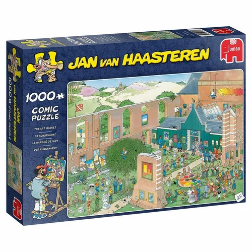JUMBO 20022 - VAN HAASTEREN - KUNSTMARKT - 1000 TEILE PUZZLE # NEU OVP