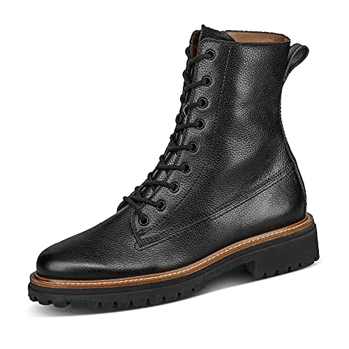 Paul Green Stiefelette Glattleder schwarz – Schnürstiefelette für jeden Anlass - Wanderschuhe aus hochwertigem Glattleder, ideal für Freizeit und Alltag. Mit 4 cm Absatzhöhe und komfortablem Blockabsatz für einen stylishen Look.