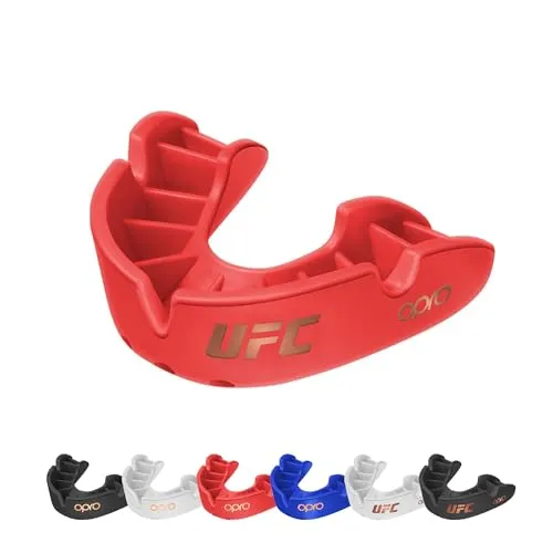 OPRO Mundschutz – Bronze-Level Zahnschutz für Boxen, Kampfsport, MMA, Erwachsene & Kinder – Selbstanpassende Schiene für Hockey, Kickboxen, Rugby – Essenzielle Passform – Mit zahnärztlicher Garantie