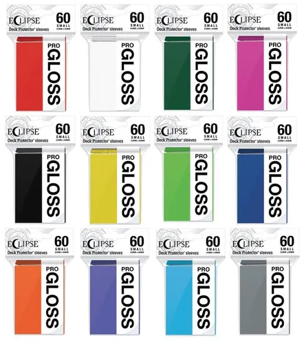 Ultra Pro - Gloss Eclipse Japanische Größe obaly 60 ks (Kürbis Orange)