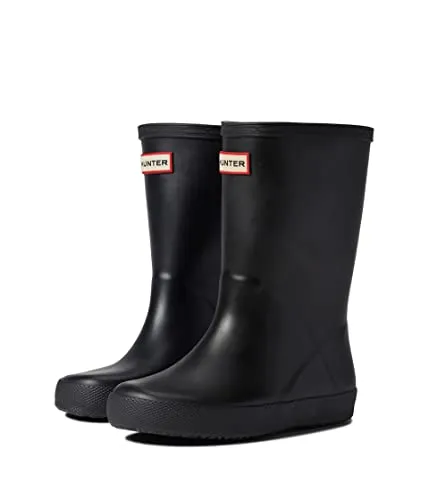 Hunter Kinder Gummistiefel Schwarz – 8 UK / 25 EU - Gummistiefel für Kinder mit wasserdichtem Schutz, bequemer Passform und robustem Design. Ideal für Pfützen und Outdoor-Abenteuer.