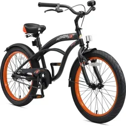 BIKESTAR Kinderfahrrad 20 Zoll in schwarz von BIKESTAR