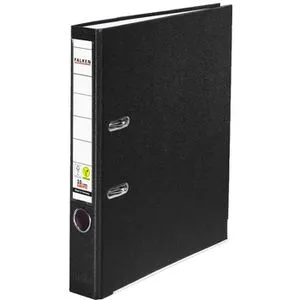 Falken Ordner 9984170, PP, A4, 5cm, Kunststoffordner, schwarz