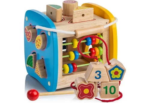 all Kids United Spielzeug-Musikinstrument ALL KIDS UNITED Holz Xylophon–Kinder Musikspielzeug bunt & Motorik, (Lernspielzeug aus Holz, Steckbox Spielbox für Baby & Kleinkind)