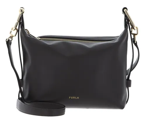 Furla Schultertasche Tonie, Leder - Elegante und funktionale Begleiterin - Schultertasche aus hochwertigem Leder mit Kreditkartenfächern und verstellbarem Umhängeriemen für jeden Anlass. Ideal für stilbewusste Frauen.