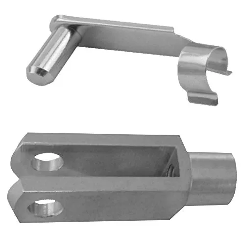 Stück - Gabelkopf M12 - links - 12x48 - DIN71752 mit ES Bolzen 1