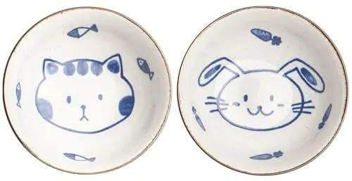 Kawaii Bowl Japan – Ramen Porzellanschale 20 cm – Süßes Katzen- und Hasenmotiv - Entdecken Sie die charmante Kawaii Bowl mit 20 cm Durchmesser, ideal für Ramen, Pasta und Salate. Hergestellt aus robustem Porzellan, spülmaschinen- und mikrowellengeeignet. Perfekt als Geschenk für Designliebhaber und Tierfreunde!