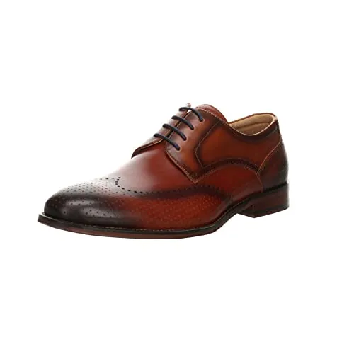 Digel Herren Business-Schuhe aus Leder, braun, Größe 46 - Elegante Businessschuhe aus hochwertigem Leder mit rutschfester Sohle für sicheren Halt, perfekt für den Arbeitstag oder besondere Anlässe.