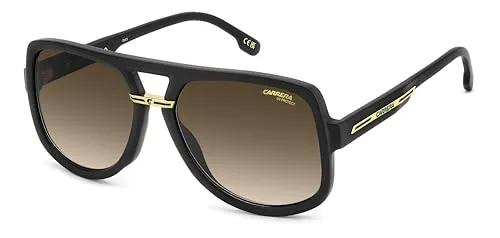 Carrera VICTORY C 10/S MATTE BLACK GOLD/BLACK BROWN GREEN 59/17/145 Herrenbrillen Sonnenbrillen