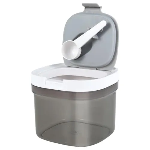 800ml Kaffeedose,Kunststoff Lebensmittel Lagerung Container mit luftdichten Deckel und Löffel,Dauerhaft Küche Kaffee Jar für Kaffee,Gewürz,Süßigkeiten,Salz,Kekse,Condiment,Pfeffer,BPA-frei (800ml)