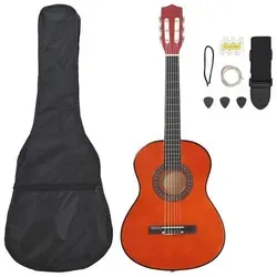 vidaXL 8-tlg. Klassikgitarren-Set für Anfänger 3/4 36