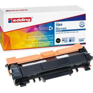 Edding Toner EDD-1069 für Brother TN-2410, 1200 Seiten, schwarz