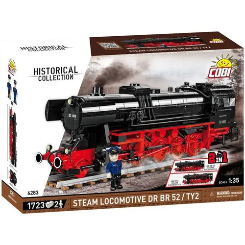 COBI DR BR 52 Steam Locomotive - Hochwertiges Bauspielzeugset, langlebig und mit ausgezeichnetem Preis-Leistungs-Verhältnis