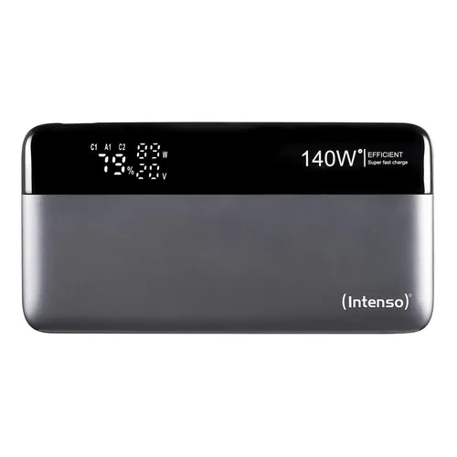 Intenso Powerbank HE25000 PD 3.1 - 25000 mAh, max. 140 W, schnelles Laden für Laptop und Geräte, ideal für Reisen und Büro