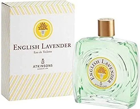 Atkinsons English Lavender Eau de Toilette 90 ml - Eau de Toilette für Damen und Herren, bietet einen klassischen, eleganten Duft mit einer harmonischen Mischung aus Lavendel und holzigen Noten für ein Gefühl von Ruhe und Frische.