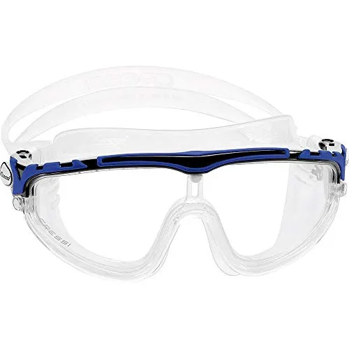 Cressi- Skylight-Brille SIL, KLAR/Rahmen SCHWARZ BLAU von Cressi