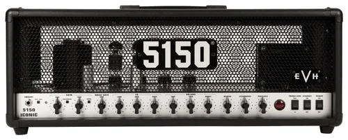 Evh 5150 Iconic 80W Top BK - B-Stock - Verstärker für E-Gitarre mit 80 Watt Leistung und 2 Kanälen; ideal für kraftvollen Sound und kreative Effekte; Versandrückläufer mit voller Garantie und leichten Gebrauchsspuren.