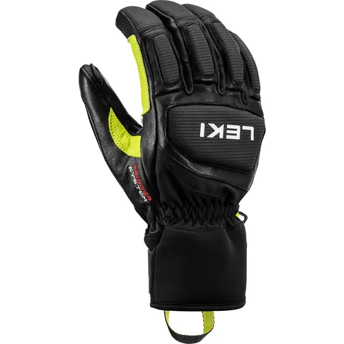 LEKI Griffin Pro 3D Handschuhe black-lime-white 7.5 von LEKI