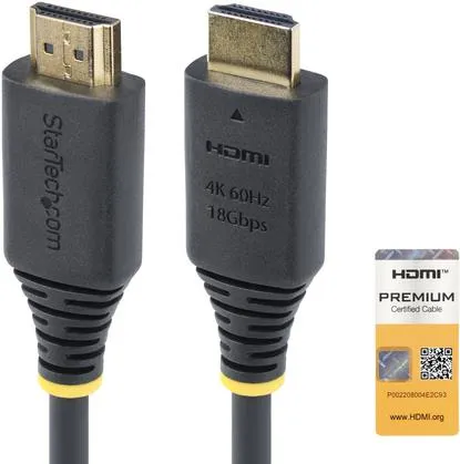 STARTECH VESA MOUNTING BRACKET 50CM HDMI CORD/4K 60HZ/HDR10/ARC (HDMI2-CABLE-4K60-50C)