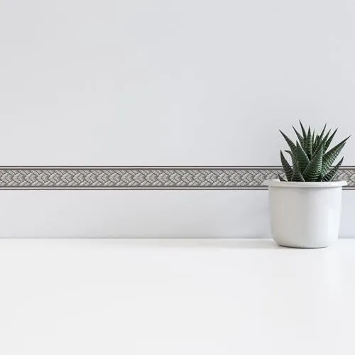 A.S. Création selbstklebende Bordüre Only Borders 10 Borte 5,00 m x 0,04 m metallic Made in Germany 369154 36915-4