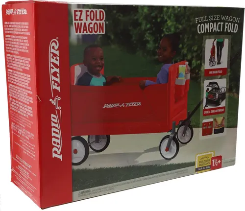 Bollerwagen 3-in-1 EZ rot Spielzeugwagen für Kinder in rot von Merkloos