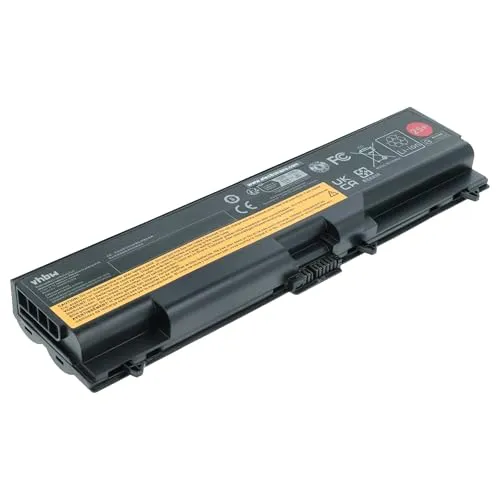 vhbw Akku kompatibel mit Lenovo ThinkPad T410i, SL510 2875, T420i, T420, T510, T410, SL510 2847RE4 Notebook (4400 mAh, 11,1 V, Li-Ion)