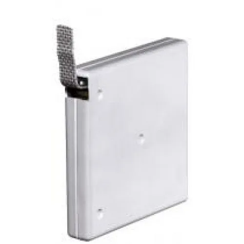 Gurtwickler Aufputz, Eckig weiß ohne Gurt, Wandmontage