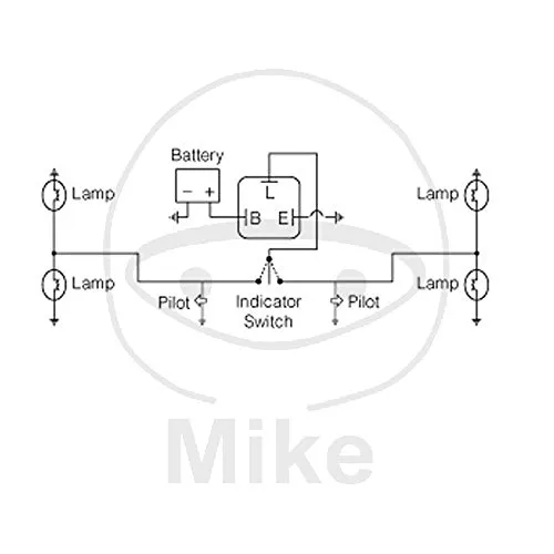 RELAIS BLINK ELEK LED JMT