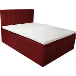 Best For Home Boxbett Rot 180x200 cm in rot von Best For Home