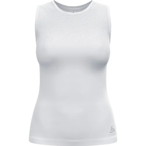 Odlo Performance Light Eco Tanktop – Damen Sportoberteil XL - Funktionale Langlauf Unterwäsche für Frauen, umweltfreundlich aus 72% recyceltem Polyester, mit ZeroScent-Technologie für langanhaltende Frische und optimalem Tragekomfort.
